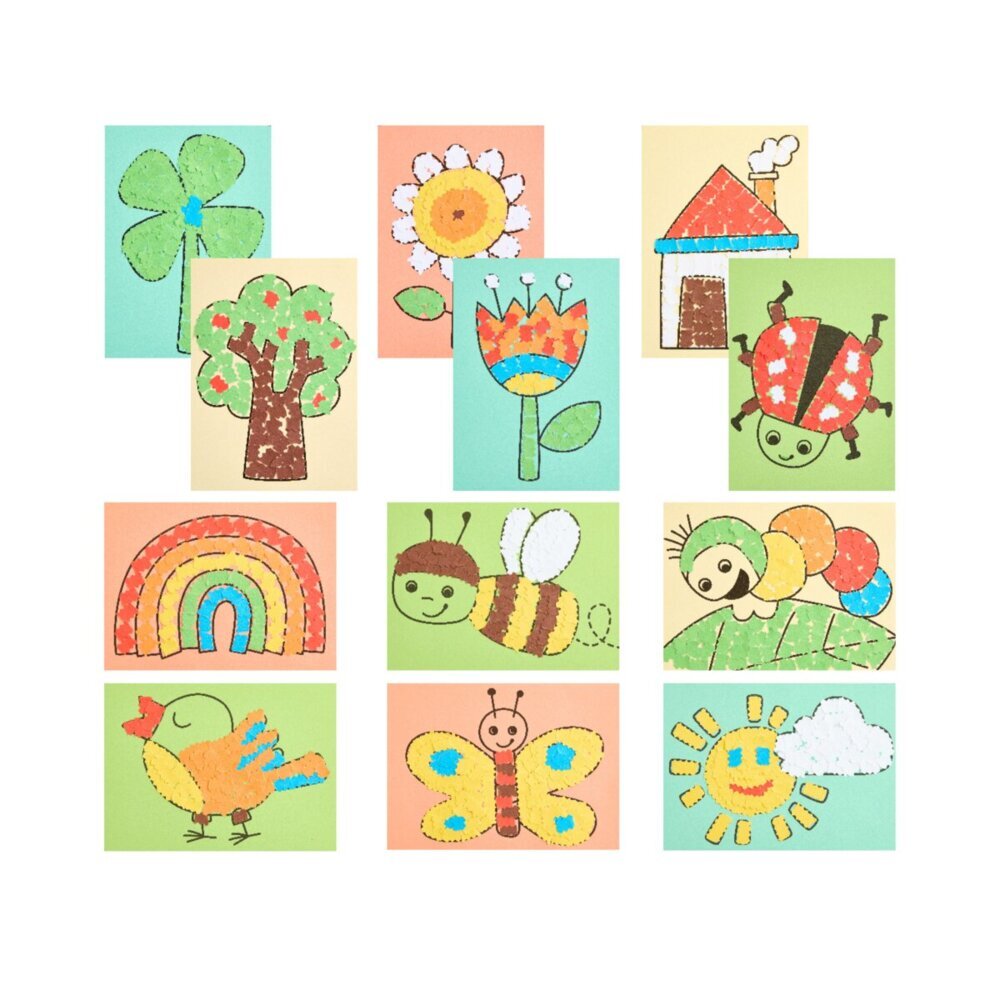 Weitere Ansicht: Bastelset - Erstes Kleben Frühlingsbilder