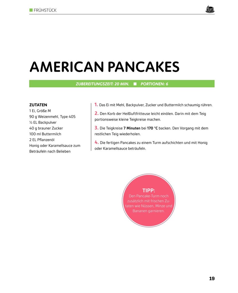 Weitere Ansicht: Heißluftfritteuse GOLD Das Backbuch | Antje Watermann