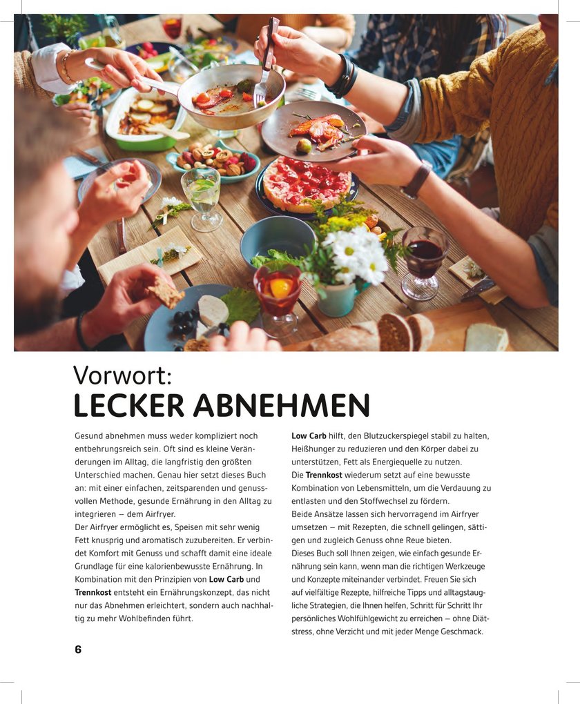 Weitere Ansicht: Heißluftfritteuse GOLD Lecker Abnehmen | Antje Watermann