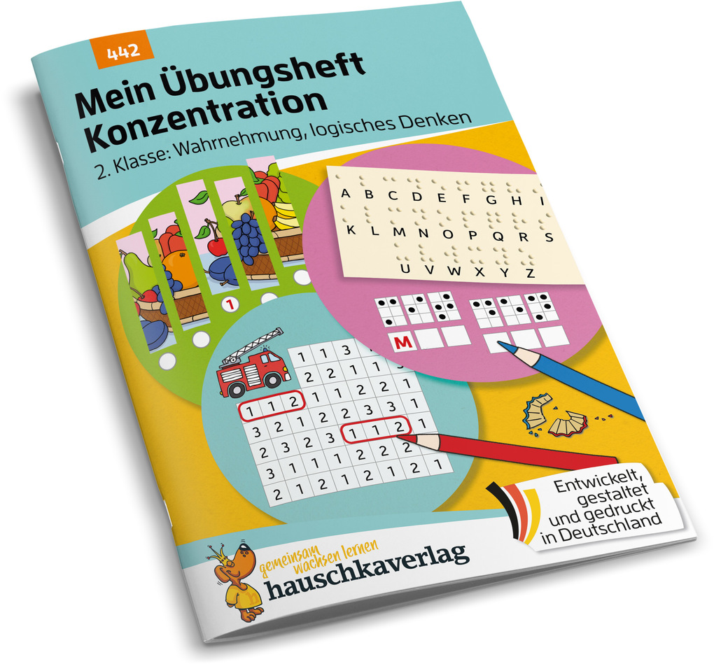 Weitere Ansicht: Mein Übungsheft Konzentration 2. Klasse - Wahrnehmung, logisches Denken | Agnes Spiecker