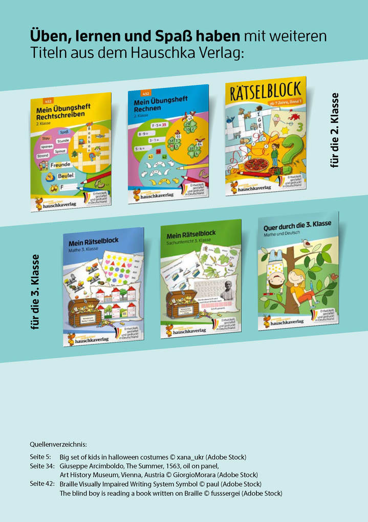 Weitere Ansicht: Mein Übungsheft Konzentration 2. Klasse - Wahrnehmung, logisches Denken | Agnes Spiecker