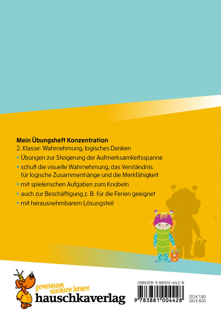Weitere Ansicht: Mein Übungsheft Konzentration 2. Klasse - Wahrnehmung, logisches Denken | Agnes Spiecker