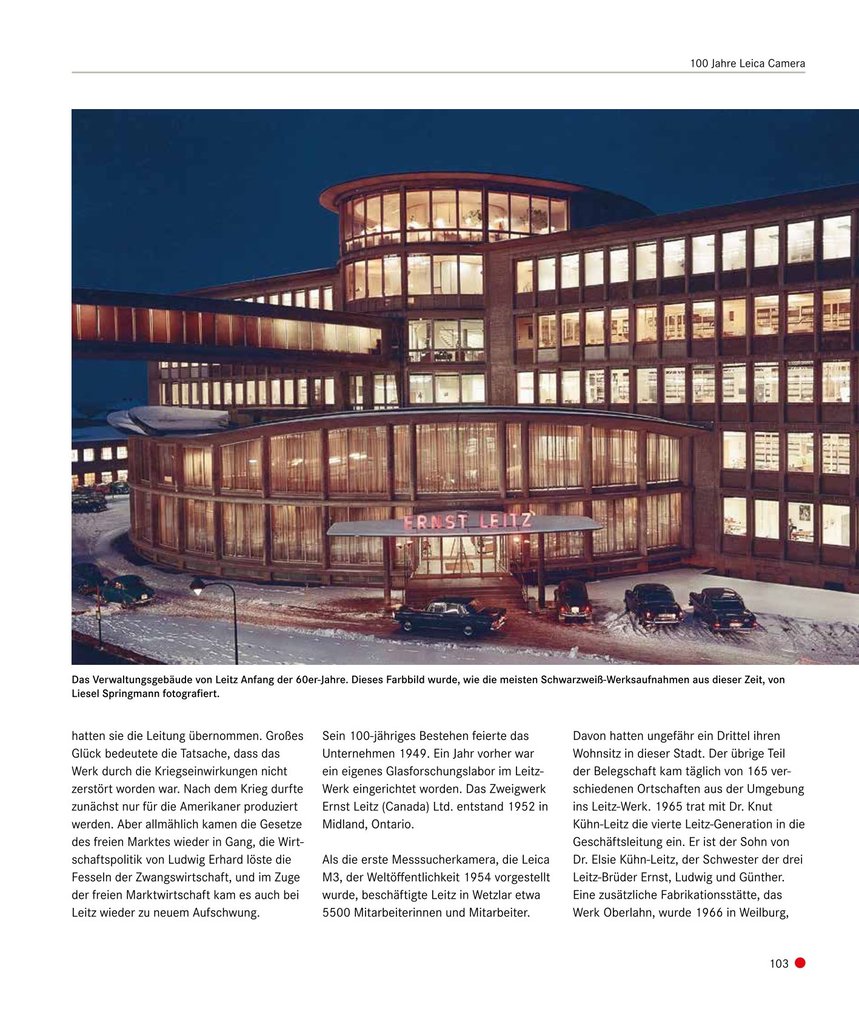 Weitere Ansicht: 100 Jahre Leica Camera | Holger Sparr