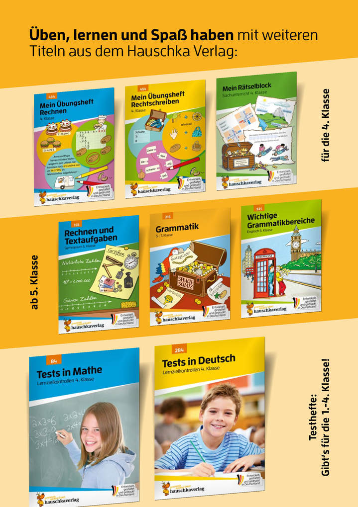 Weitere Ansicht: Mein Übungsheft Grammatik 4. Klasse | Ulrike Maier