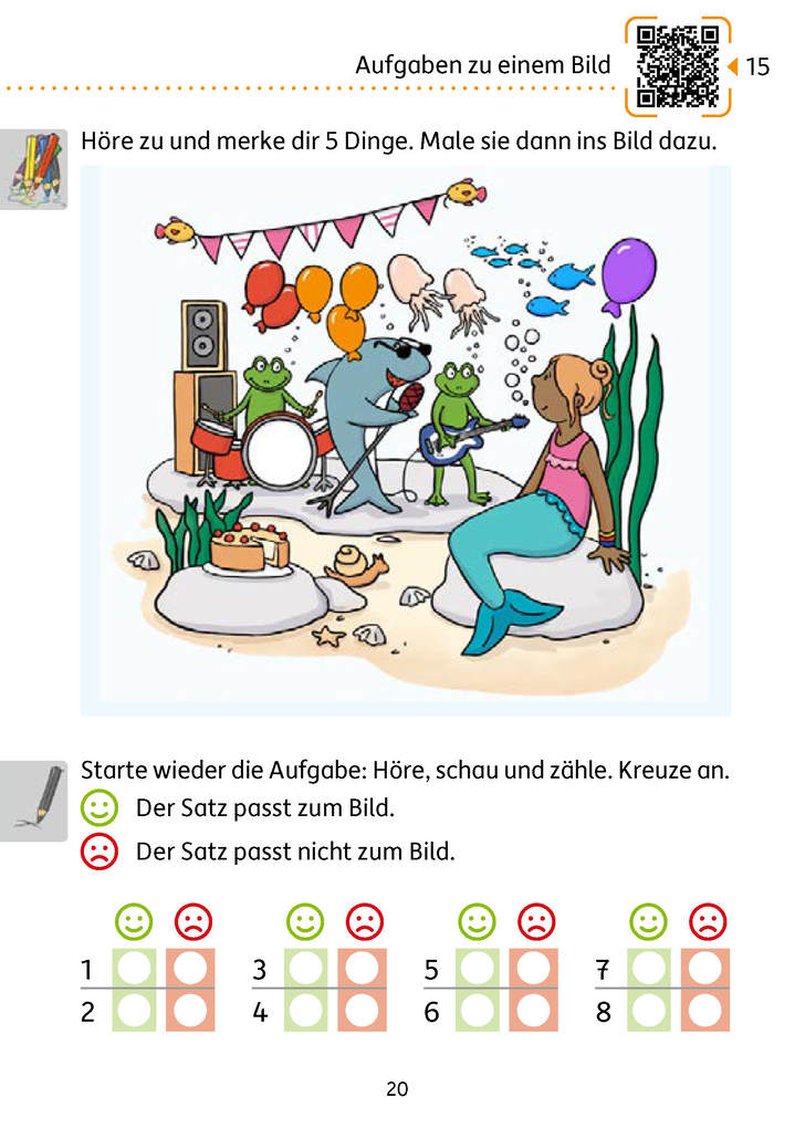 Weitere Ansicht: Mein Übungsheft - Zuhören und verstehen 1. Klasse | Agnes Spiecker