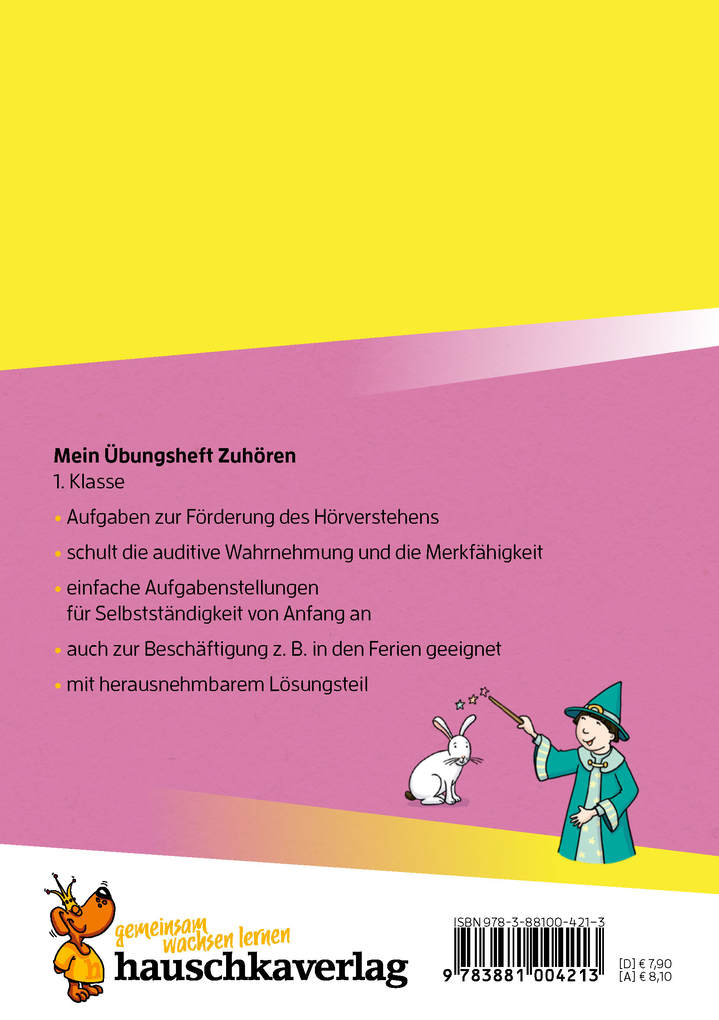 Weitere Ansicht: Mein Übungsheft - Zuhören und verstehen 1. Klasse | Agnes Spiecker