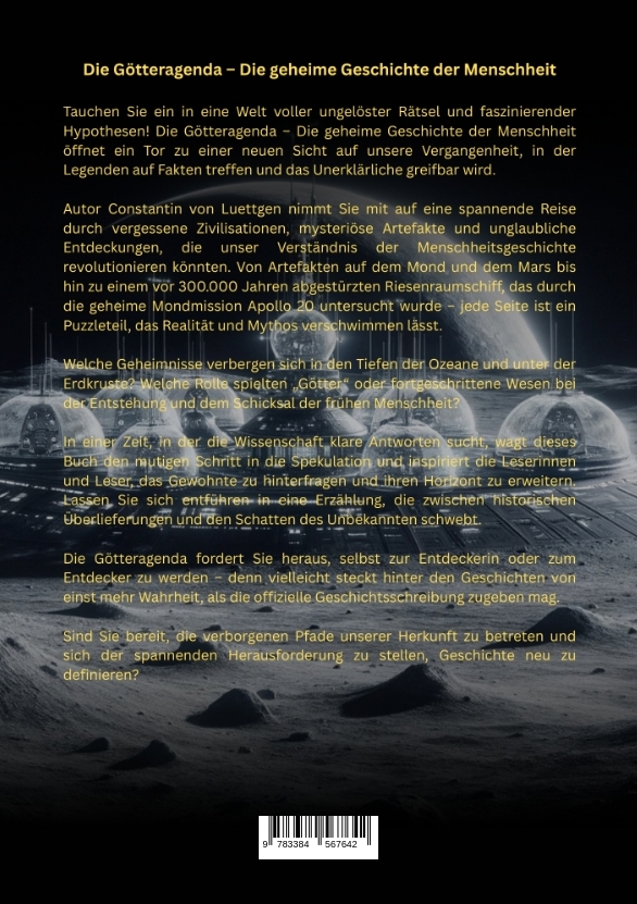 Weitere Ansicht: Die Götteragenda - die geheime Geschichte der Menschheit | Constantin Luettgen