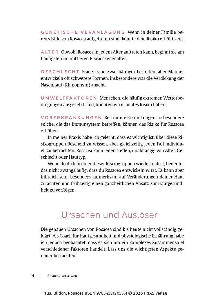 Weitere Ansicht: Rosacea | Elke Blidon
