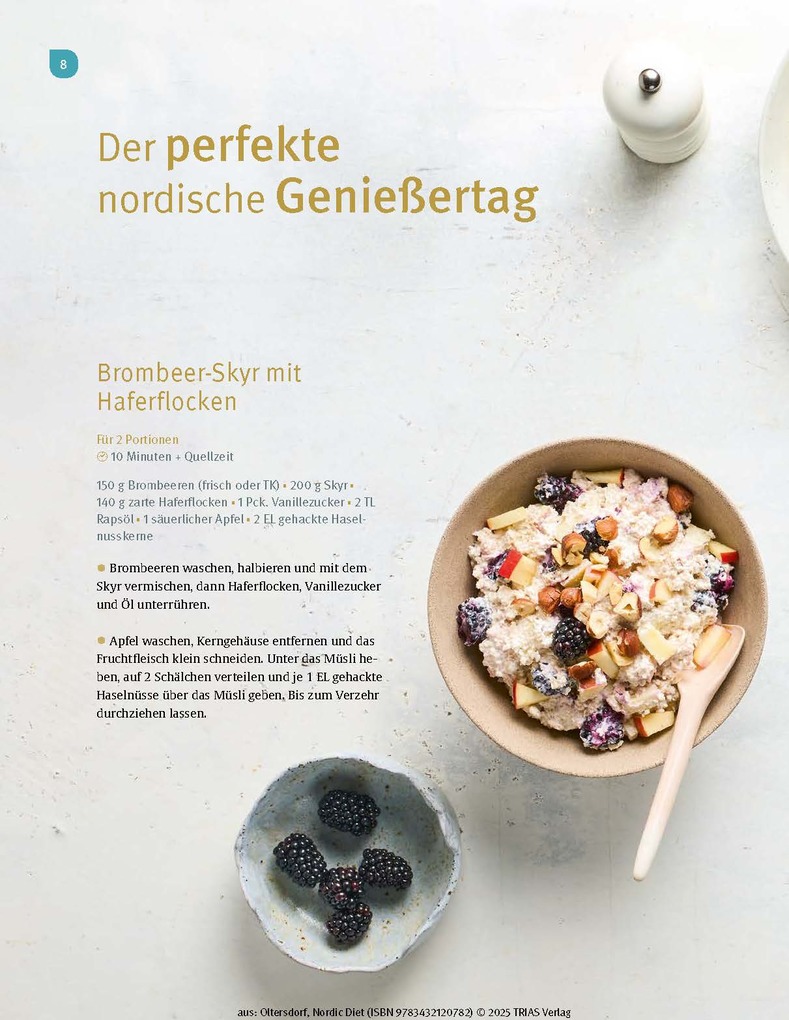 Weitere Ansicht: Medical Cooking: Nordic Diet | Daniela Oltersdorf