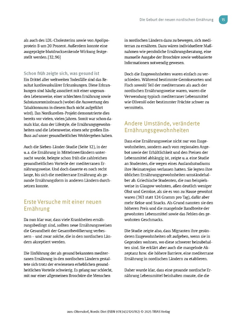 Weitere Ansicht: Medical Cooking: Nordic Diet | Daniela Oltersdorf