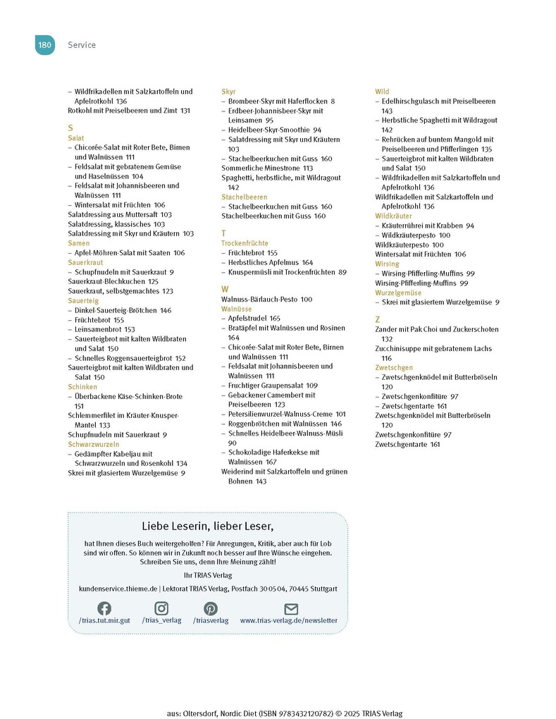 Weitere Ansicht: Medical Cooking: Nordic Diet | Daniela Oltersdorf