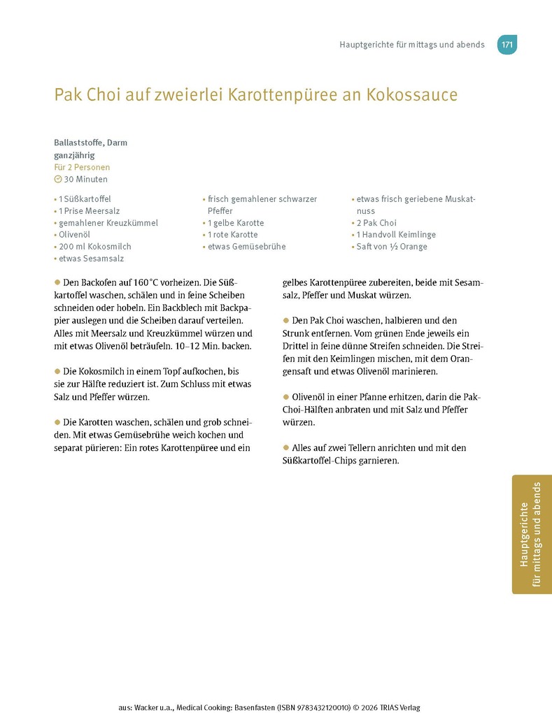Weitere Ansicht: Medical Cooking: Basenfasten | Sabine Wacker, Martina Huber