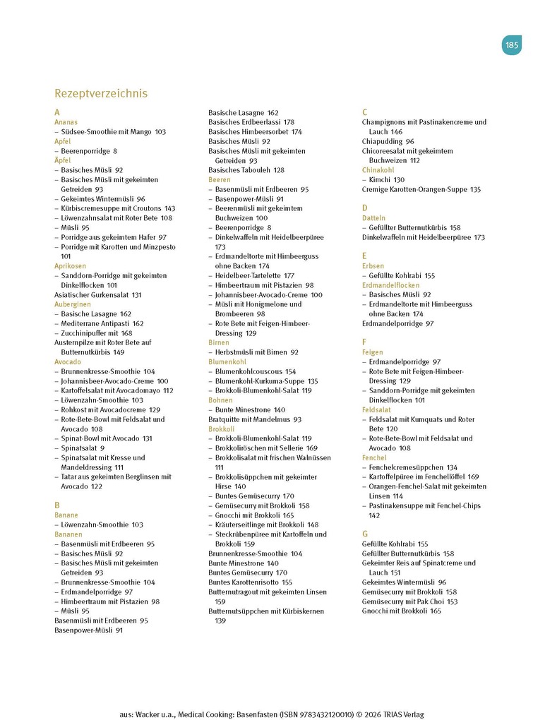 Weitere Ansicht: Medical Cooking: Basenfasten | Sabine Wacker, Martina Huber