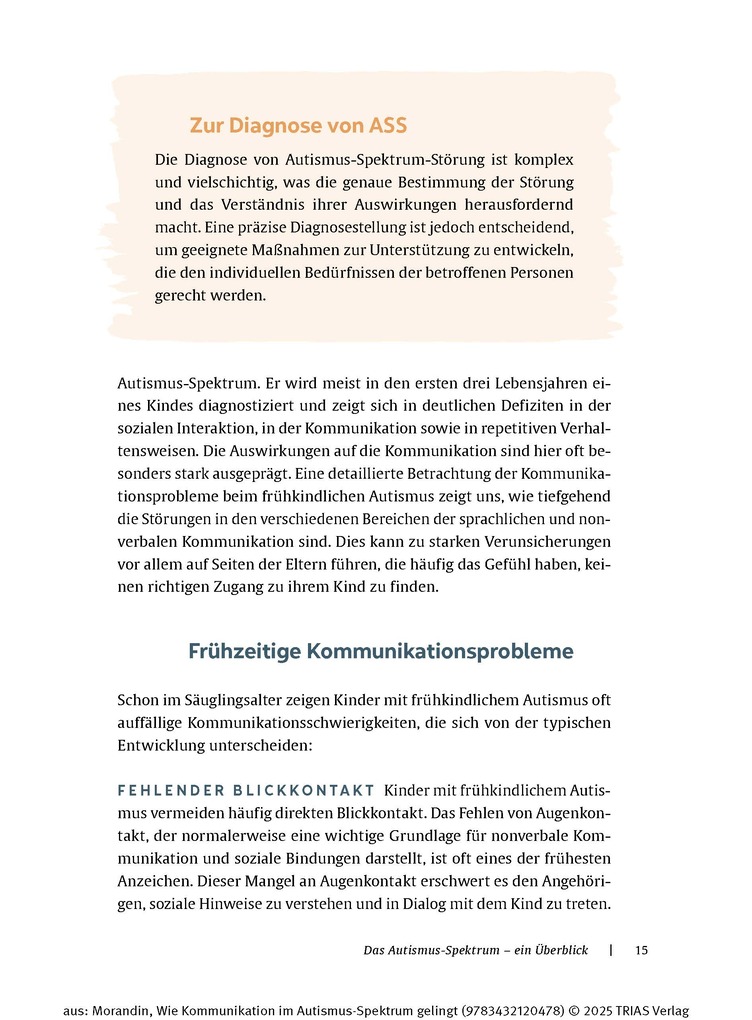 Weitere Ansicht: Wie Kommunikation im Autismus-Spektrum gelingt | Anika Morandin