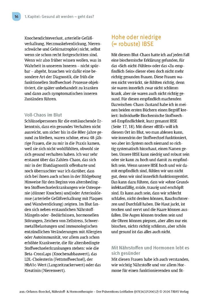 Weitere Ansicht: Nährstoff- & Hormontherapie - Der Präventions-Leitfaden | Helena Orfanos-Boeckel