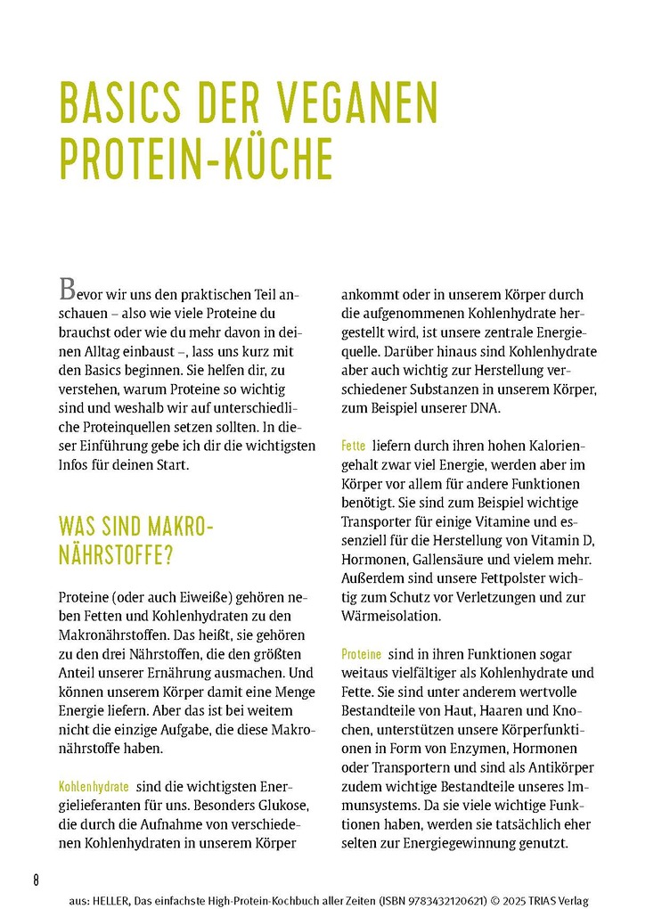 Weitere Ansicht: Das einfachste High-Protein-Kochbuch aller Zeiten | Leandra Heller