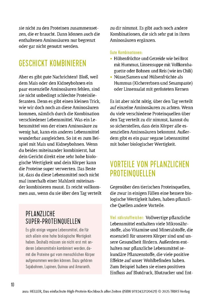 Weitere Ansicht: Das einfachste High-Protein-Kochbuch aller Zeiten | Leandra Heller