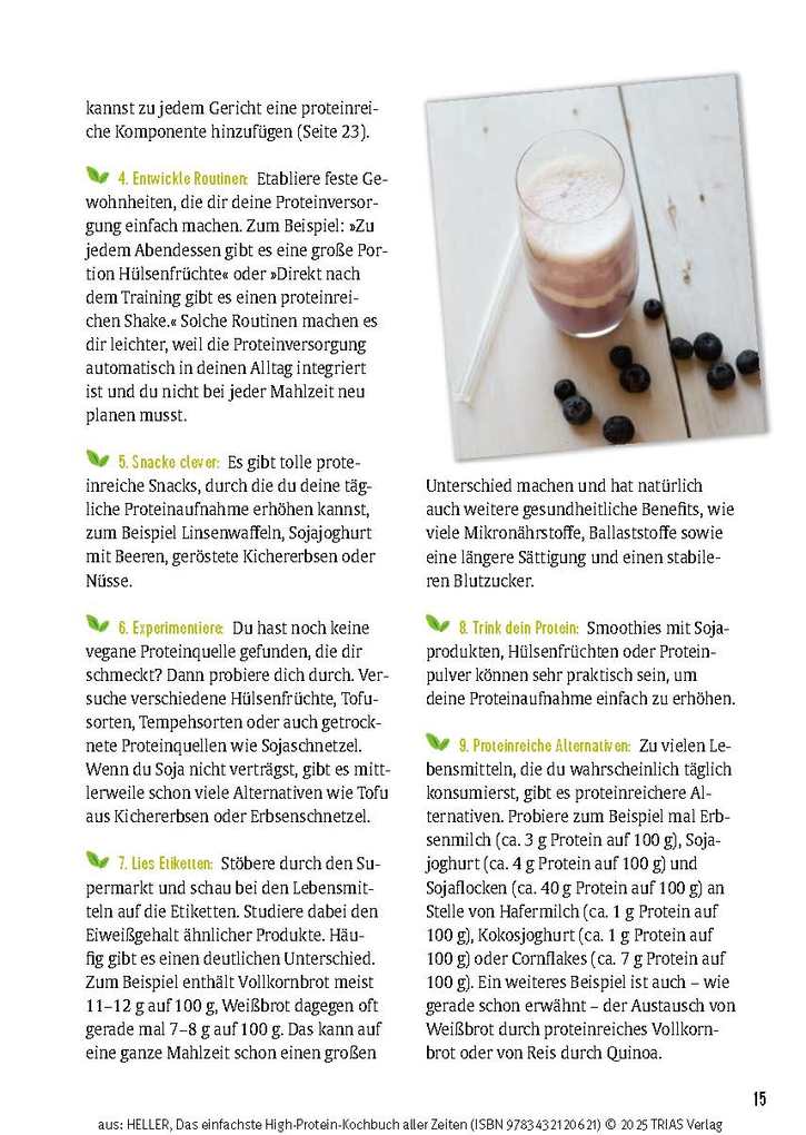 Weitere Ansicht: Das einfachste High-Protein-Kochbuch aller Zeiten | Leandra Heller