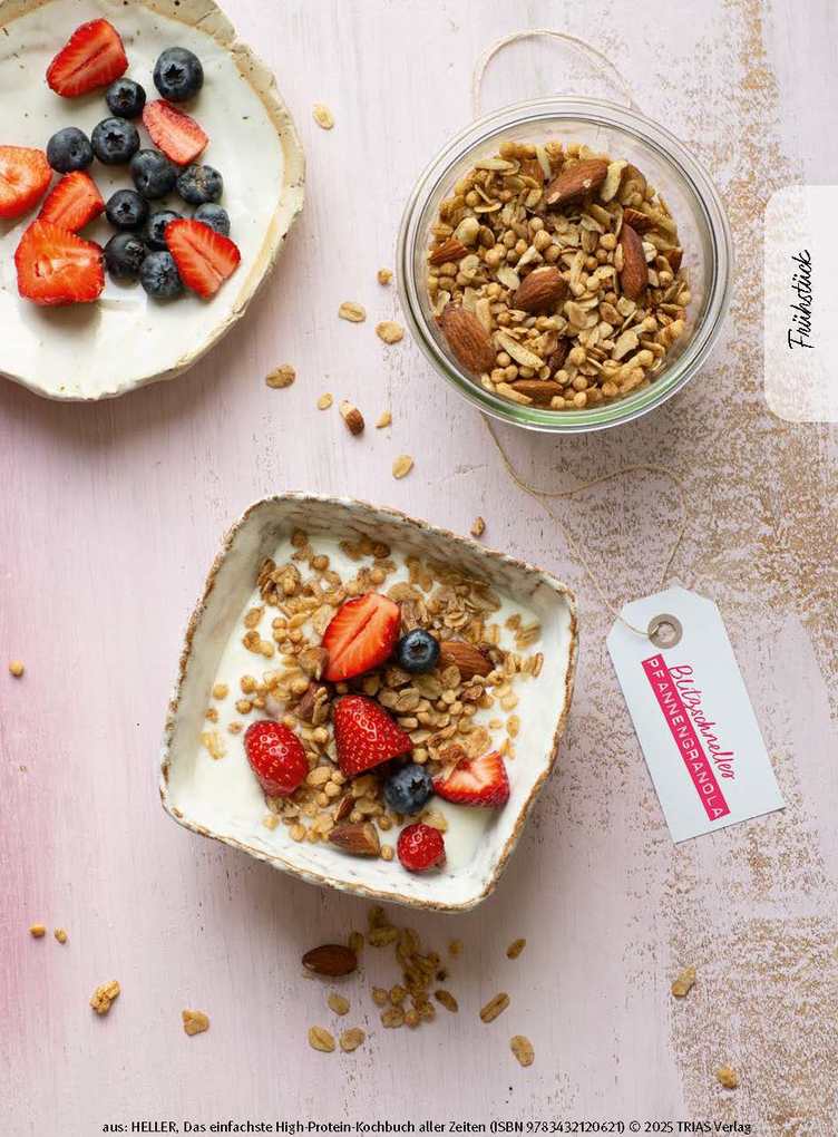 Weitere Ansicht: Das einfachste High-Protein-Kochbuch aller Zeiten | Leandra Heller