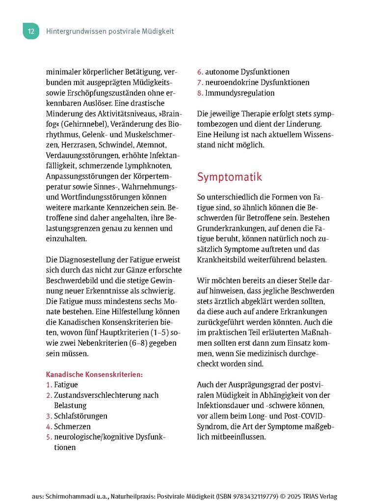 Weitere Ansicht: Naturheilpraxis: Postvirale Müdigkeit | Abbas Schirmohammadi, Philipp Feichtinger