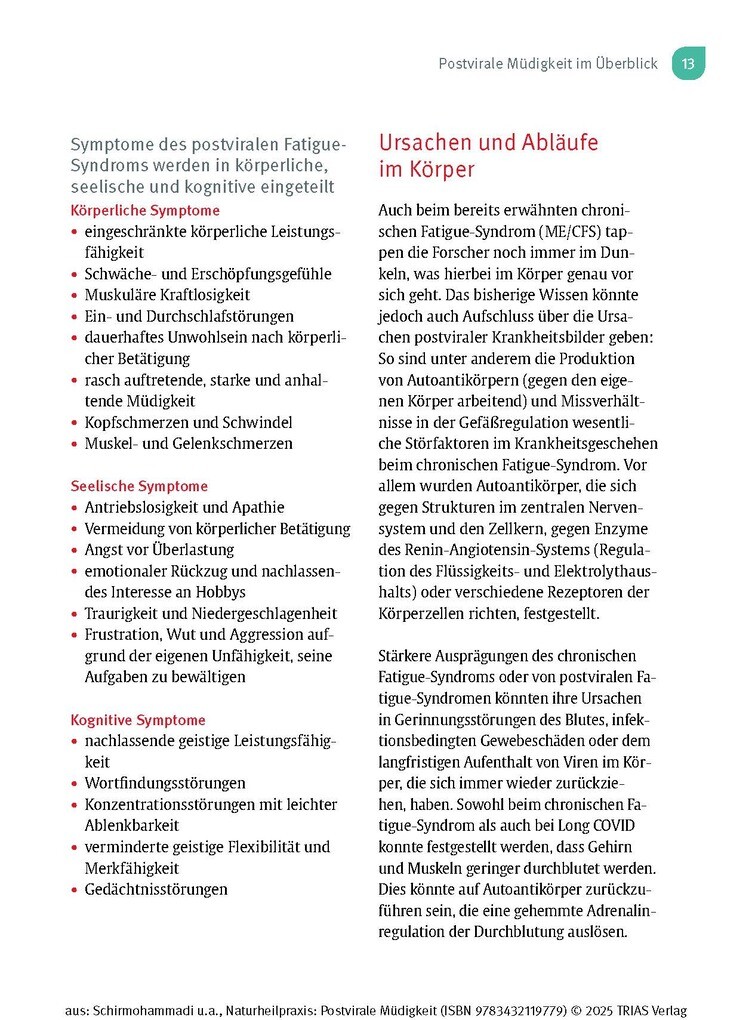 Weitere Ansicht: Naturheilpraxis: Postvirale Müdigkeit | Abbas Schirmohammadi, Philipp Feichtinger