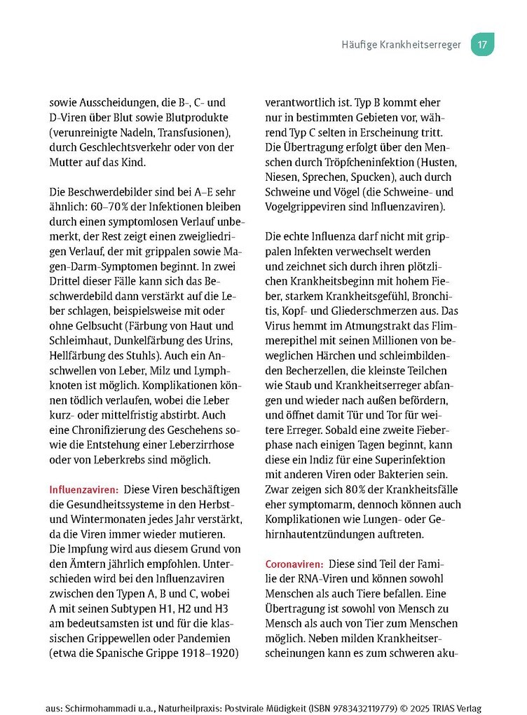 Weitere Ansicht: Naturheilpraxis: Postvirale Müdigkeit | Abbas Schirmohammadi, Philipp Feichtinger