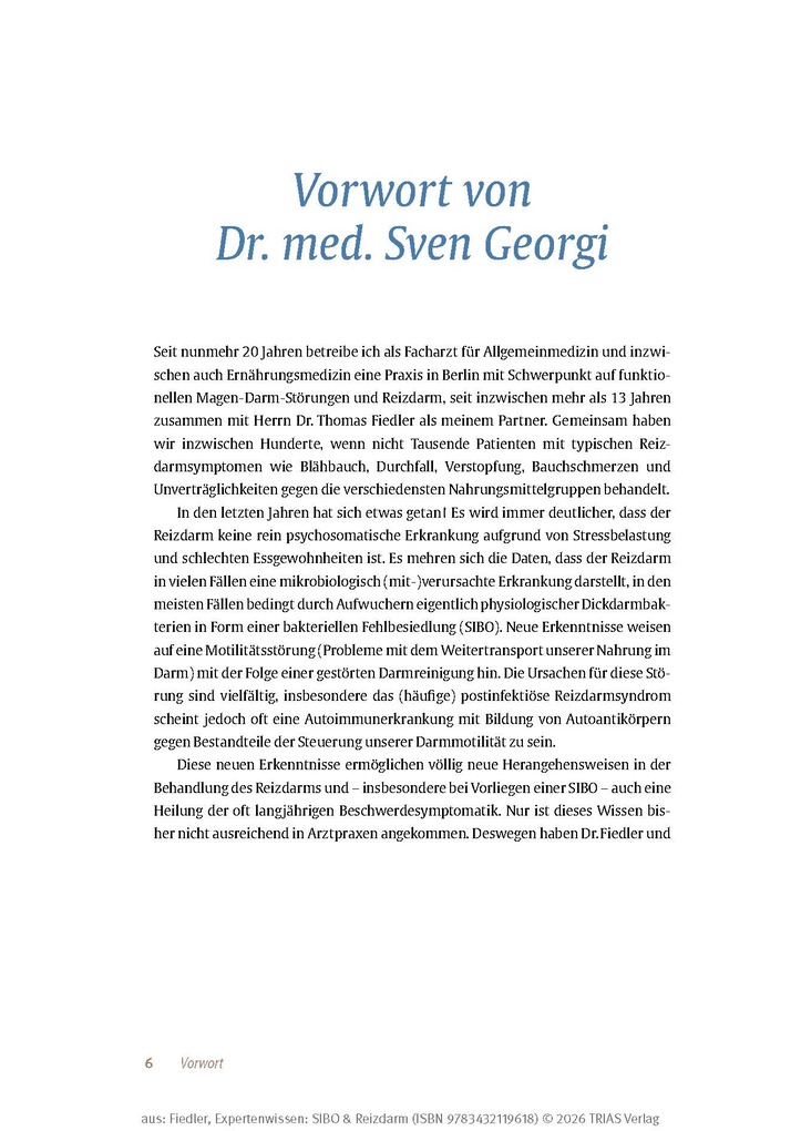 Weitere Ansicht: Expertenwissen: SIBO & Reizdarm | Thomas Fiedler