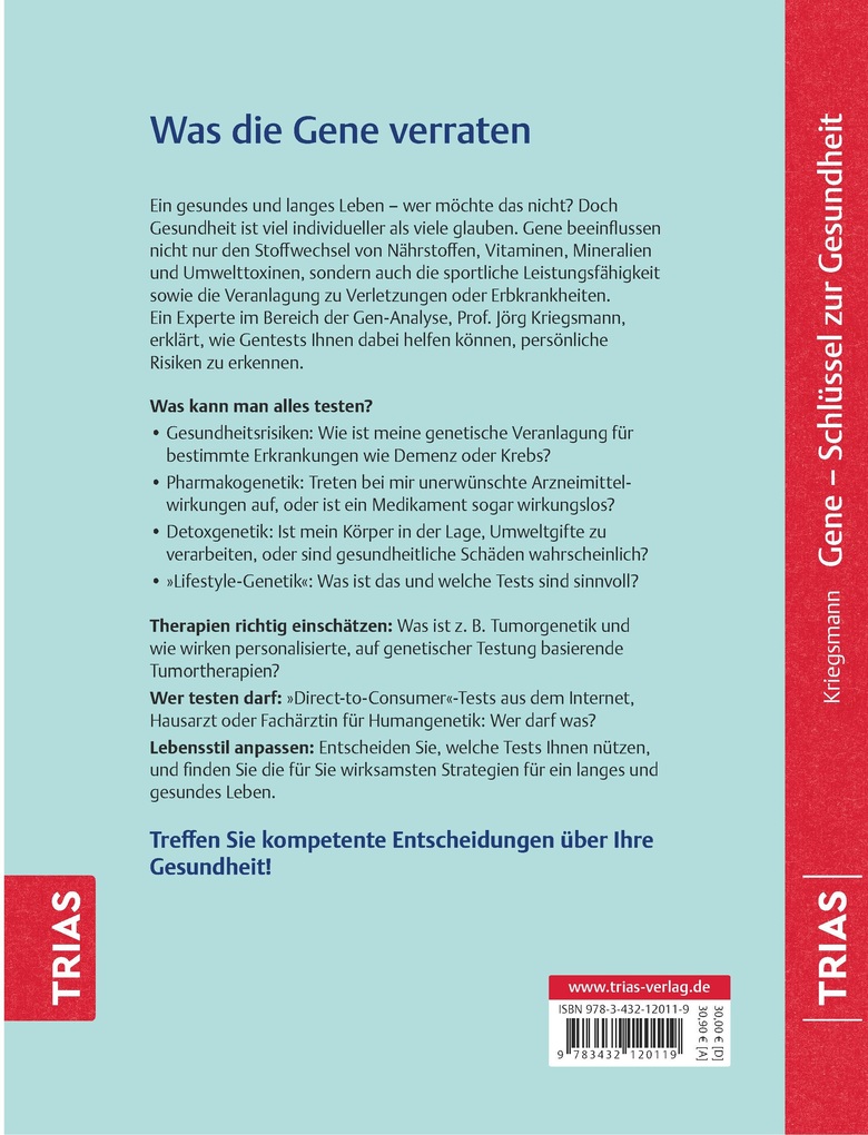 Weitere Ansicht: Gene - Schlüssel zur Gesundheit | Jörg Kriegsmann