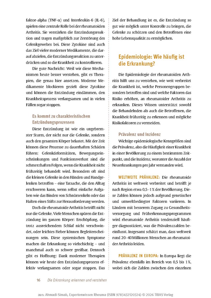Weitere Ansicht: Expertenwissen: Rheuma | Keihan Ahmadi-Simab