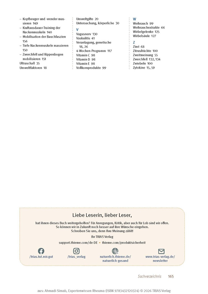 Weitere Ansicht: Expertenwissen: Rheuma | Keihan Ahmadi-Simab