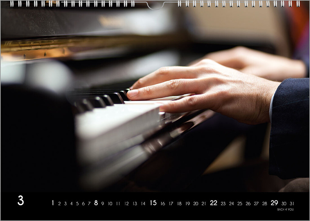 Weitere Ansicht: Der Kalender für Klassik-Musik-Freunde, ein Musik-Kalender, 2026, DIN A3 | Peter Bach jr.