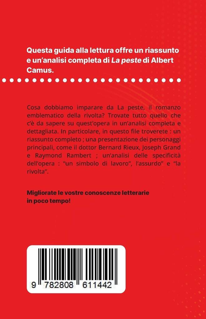 Weitere Ansicht: La peste di Albert Camus (Analisi del libro) | Lucile Lhoste