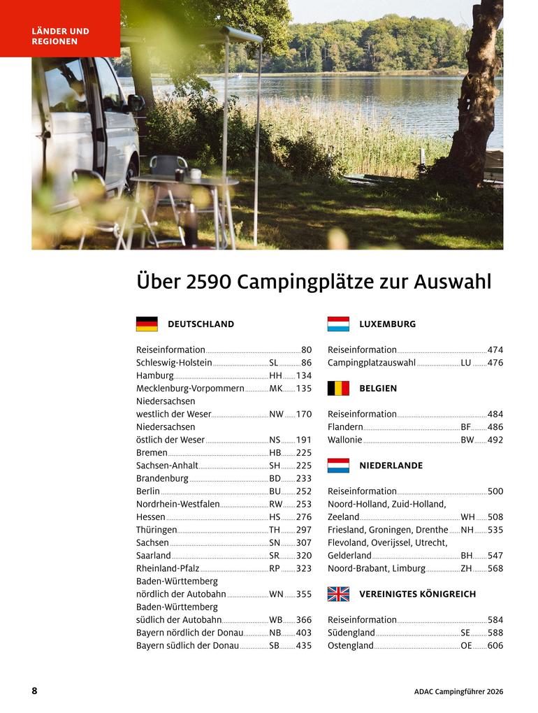 Weitere Ansicht: ADAC Campingführer Deutschland/Nordeuropa 2026