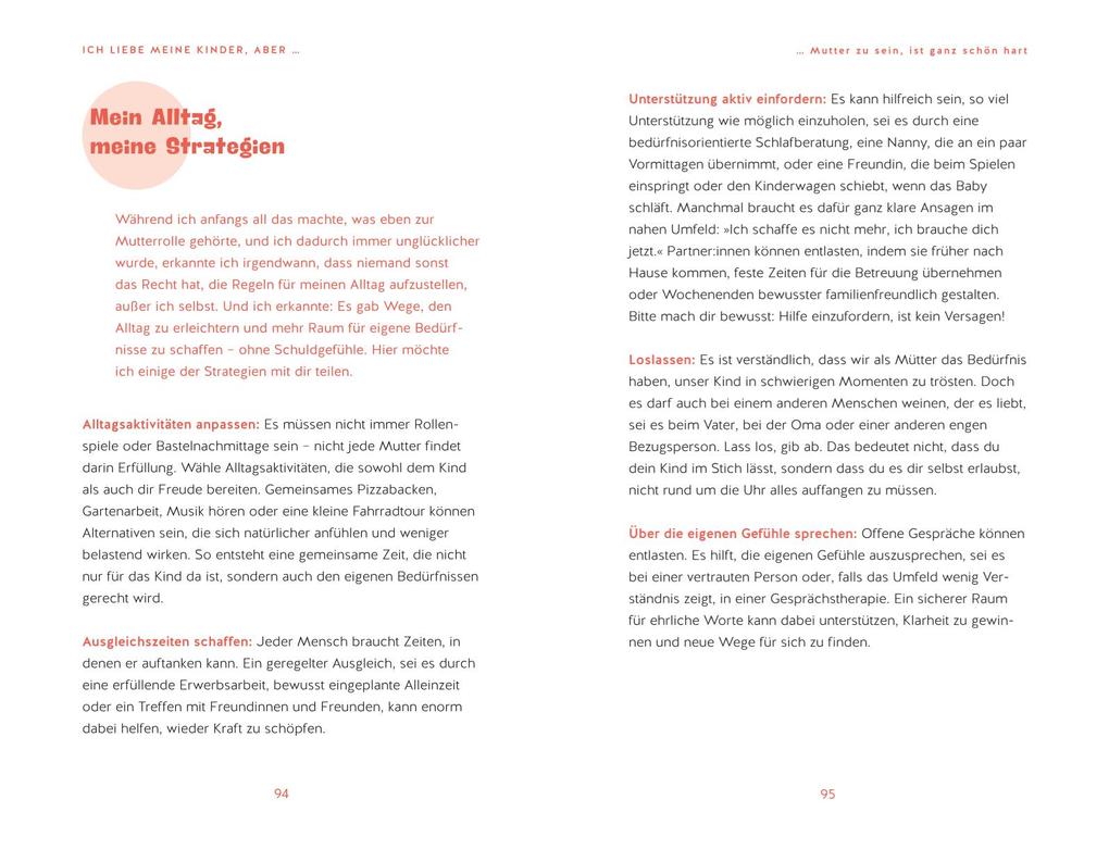 Weitere Ansicht: Ich liebe meine Kinder, aber ... | Wiebke Schenter