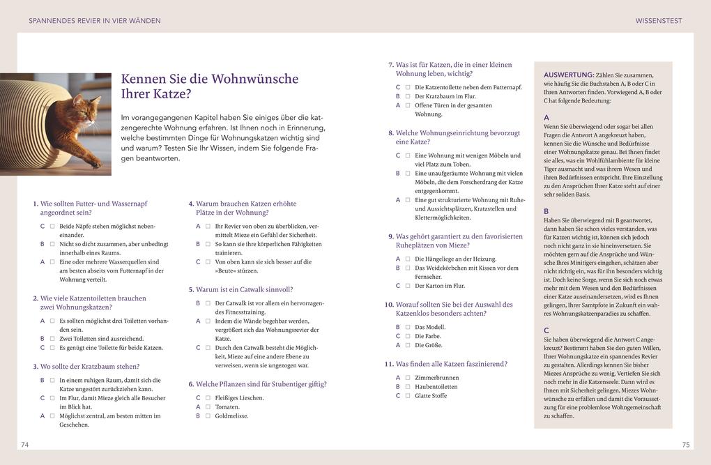 Weitere Ansicht: Das große Wohnungskatzen-Wohlfühl-Buch | Monika Wegler, Gabriele Linke-Grün