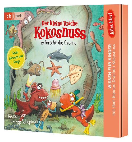 Produktbild: Alles klar! Der kleine Drache Kokosnuss erforscht die Ozeane | Ingo Siegner