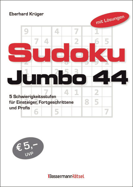 Produktbild: Sudokujumbo 44 | Eberhard Krüger