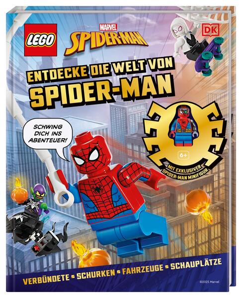 Produktbild: LEGO® Marvel Spider-Man. Entdecke die Welt von Spider-Man | Simon Hugo