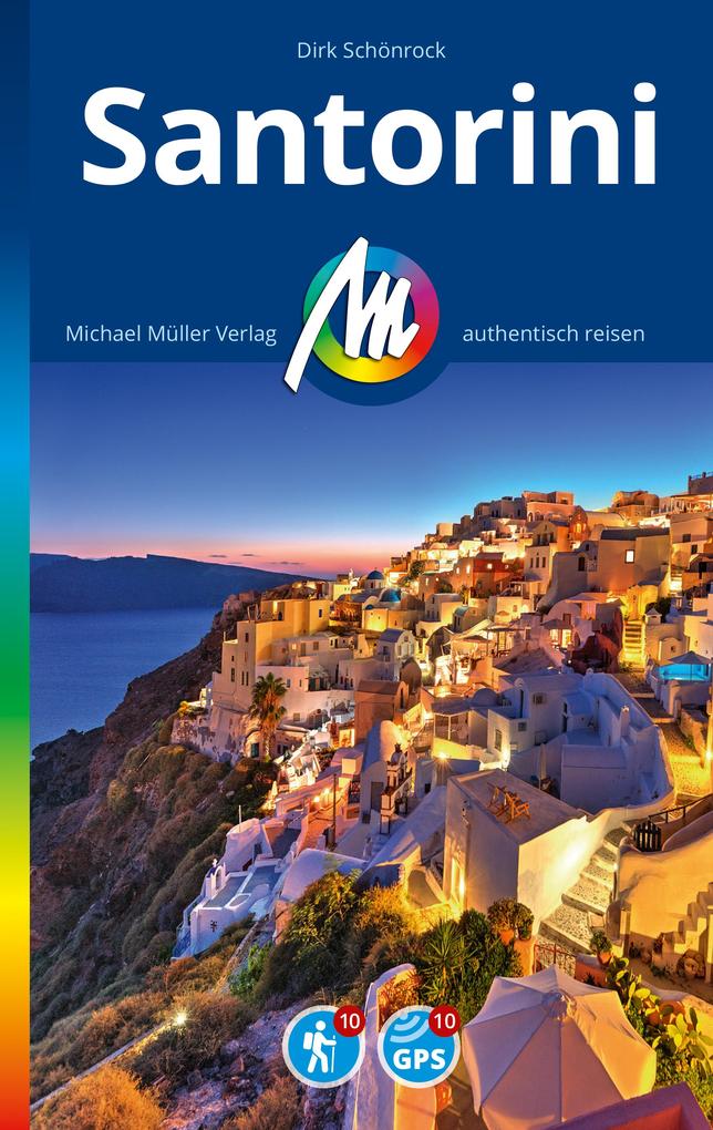 Produktbild: MICHAEL MÜLLER REISEFÜHRER Santorini | Dirk Schönrock