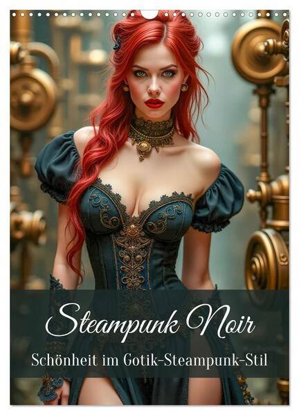 Produktbild: Steampunk Noir (Wandkalender 2026 DIN A3 hoch), CALVENDO Monatskalender | Calvendo, Ally Bee