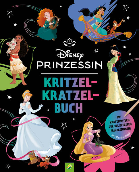 Produktbild: Disney Prinzessin Kritzel-Kratzel-Buch