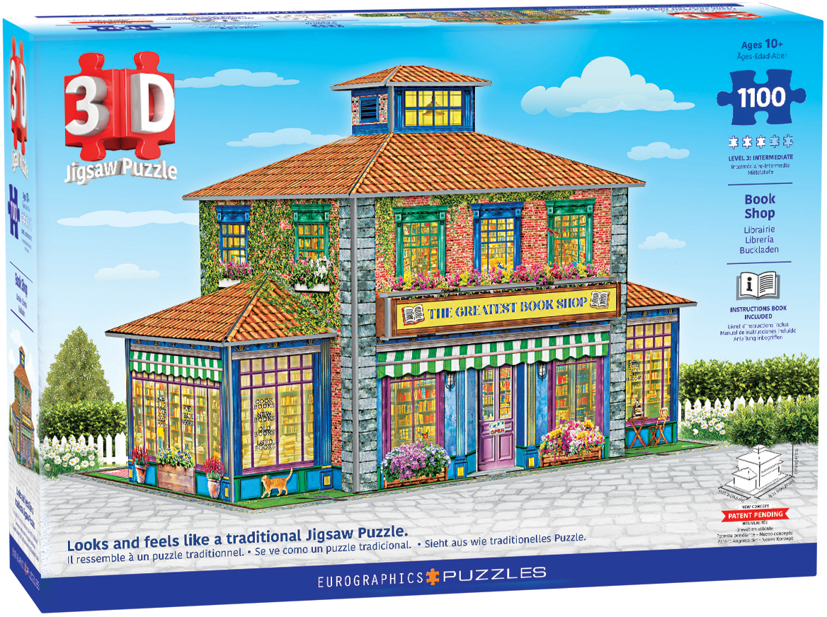 Produktbild: 3D Puzzle - Bookstore
