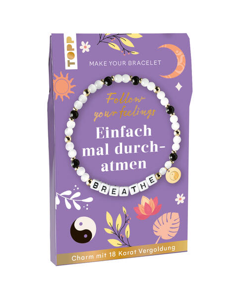 Produktbild: Follow your Feelings - Make your bracelet - Schmuckset Breathe | Frechverlag