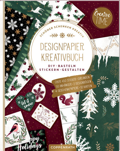 Produktbild: Designpapier-Kreativbuch Magic Winter