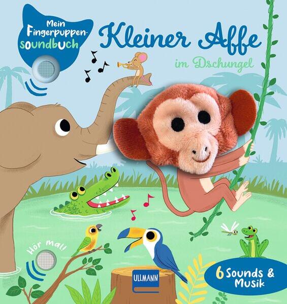 Produktbild: Mein Fingerpuppen-Soundbuch - Kleiner Affe im Dschungel | Émilie Collet