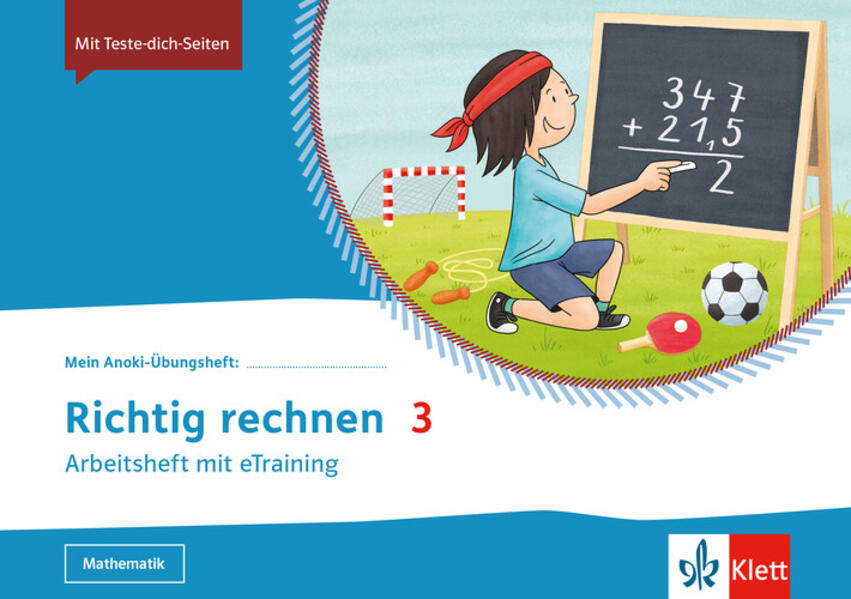 Produktbild: Mein Anoki-Übungsheft. Richtig rechnen 3