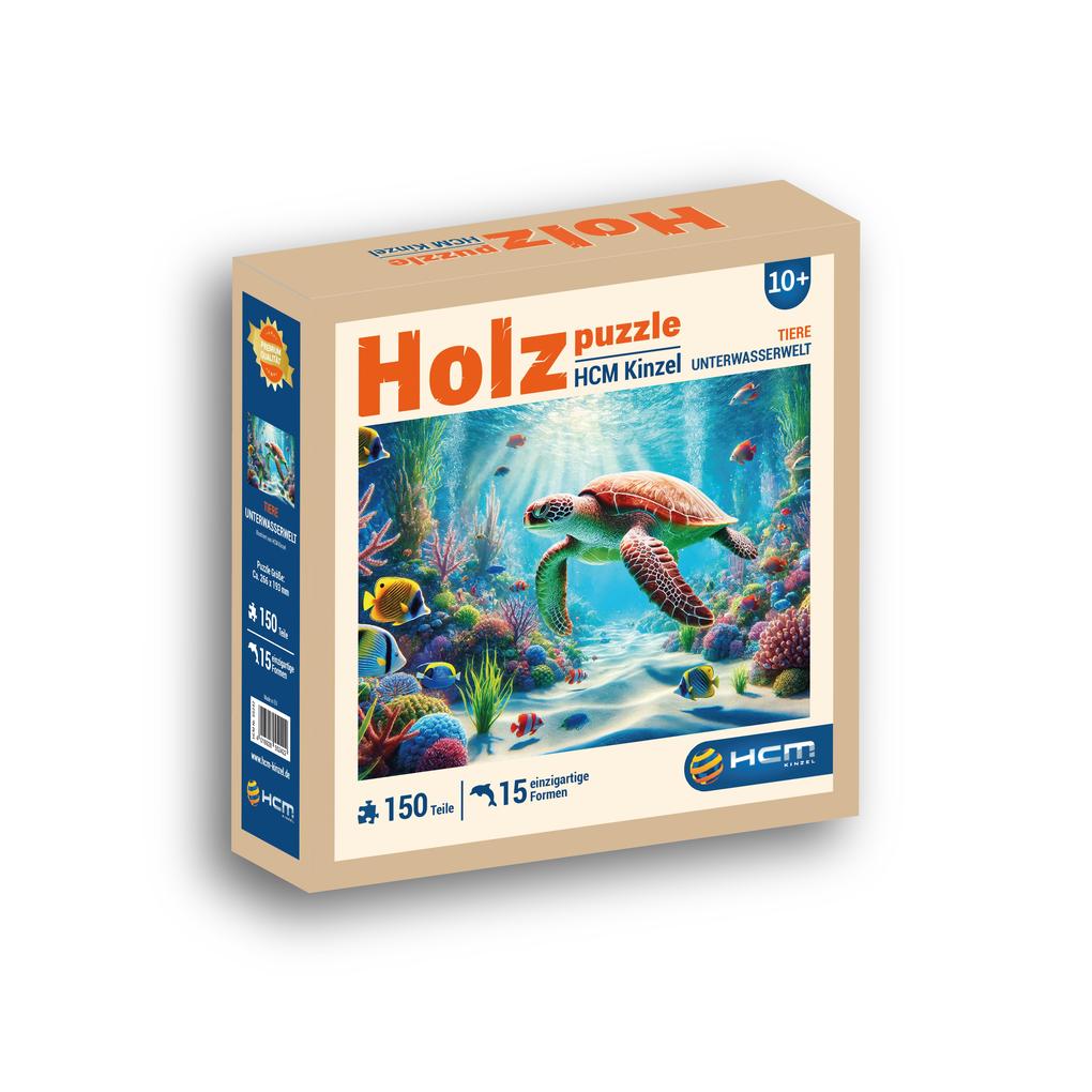 Produktbild: Holzpuzzle - Unterwasserwelt 150 Teile