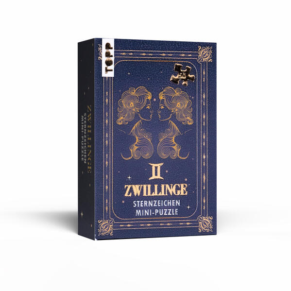 Produktbild: Sternzeichen Mini-Puzzle Zwillinge | frechverlag