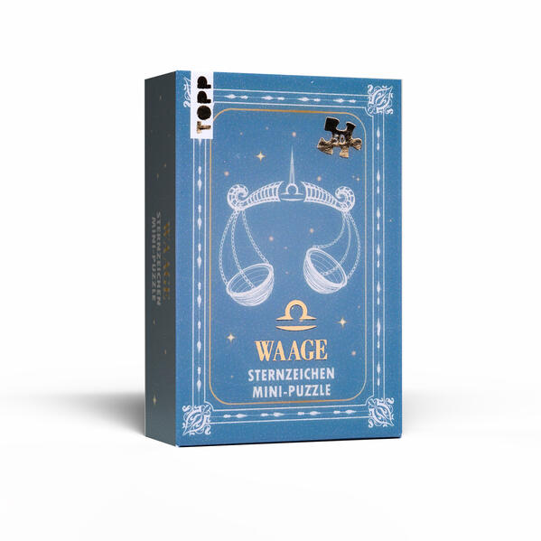 Produktbild: Sternzeichen Mini-Puzzle Waage | frechverlag