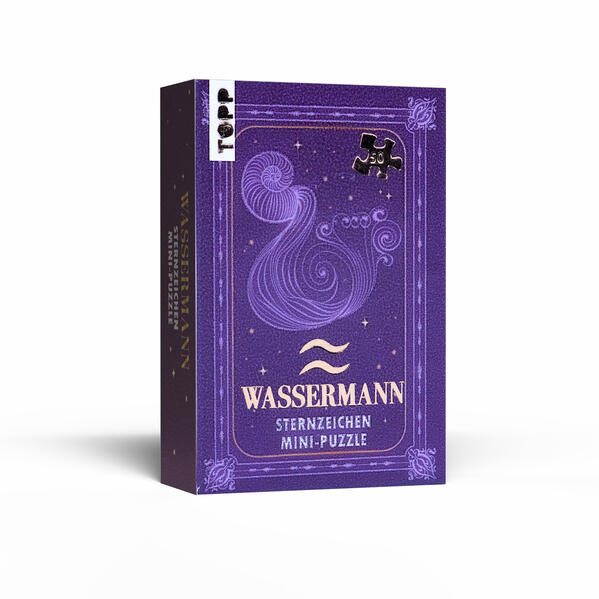 Produktbild: Sternzeichen Mini-Puzzle Wassermann | frechverlag